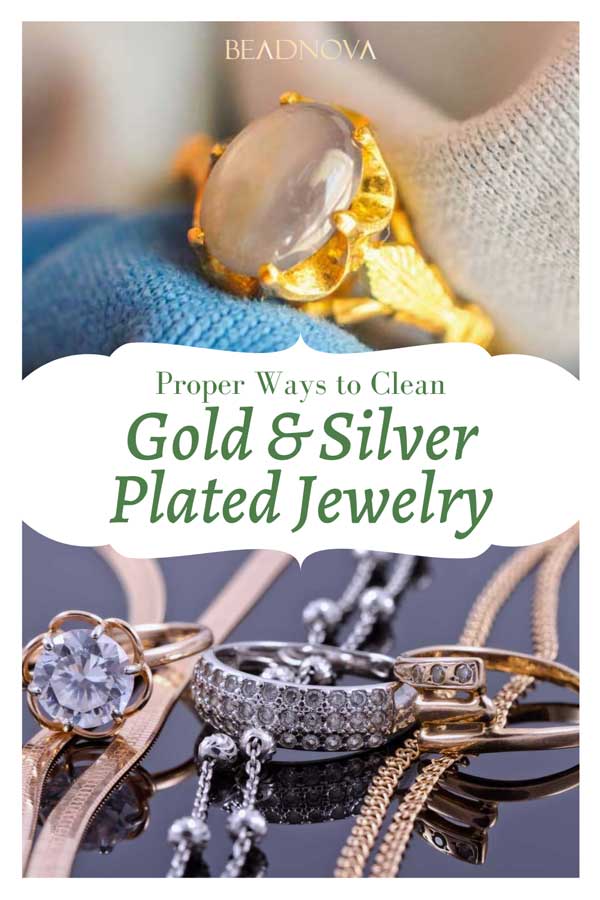 Proper ways to clean gold & silver plated jewelry