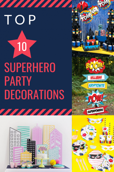 Superhero Party Decorations