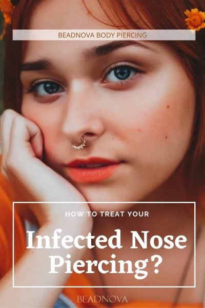 how to treat your infected nose piercing