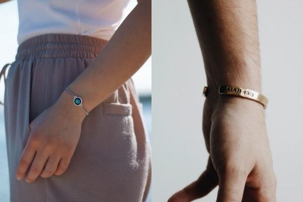 verage size of bracelet for women and men