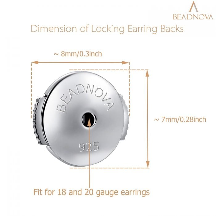 925-Sterling-Silver-Locking-Earring-Backs-2-Pcs