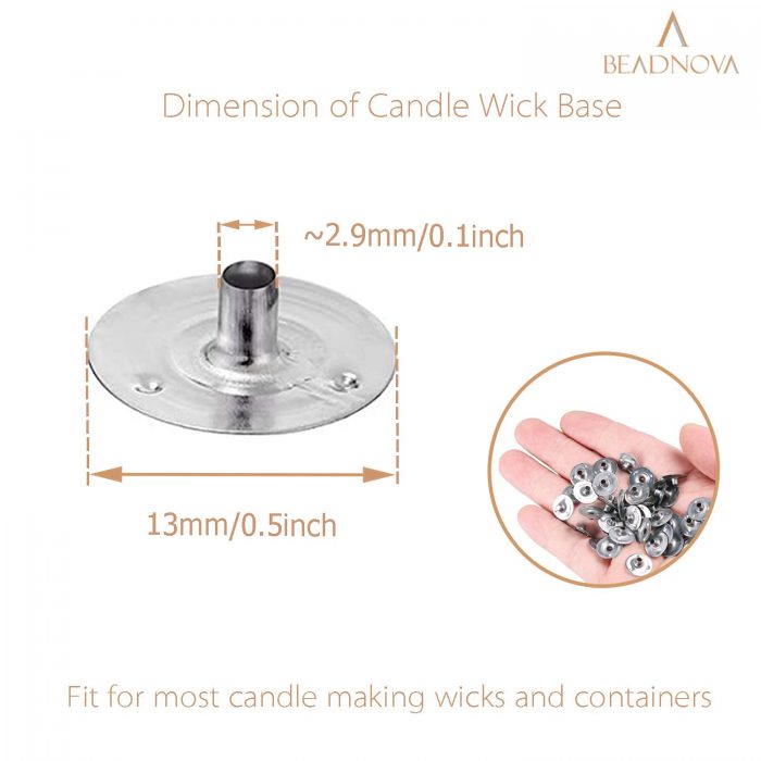 Candle-Wick-Tabs-Metal-Wick-Sustainer-Tabs-100-Pcs