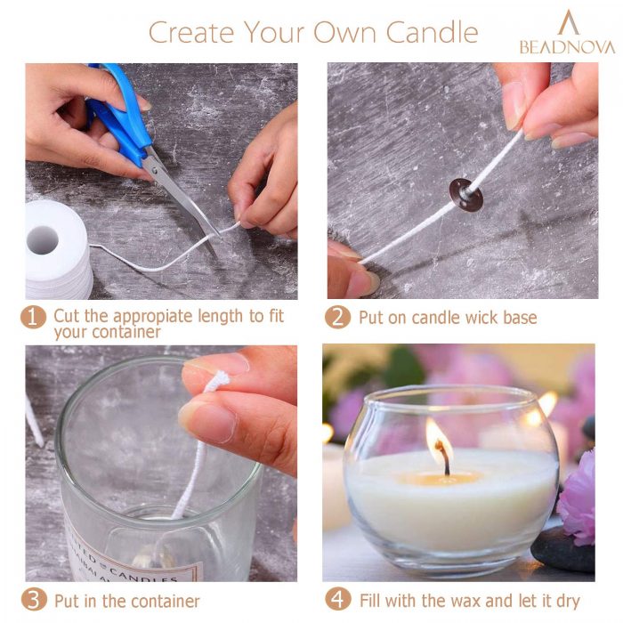 Braided Candle Wick for candle making