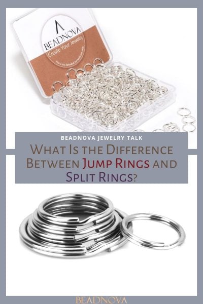 difference between jump rings and split rings
