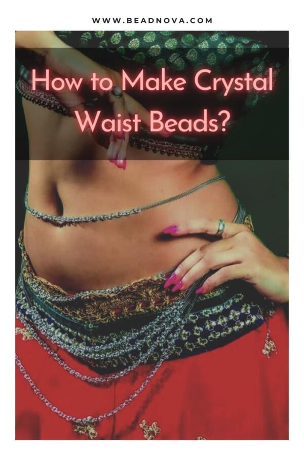 make crystal waist beads