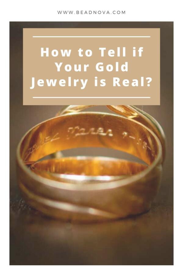 how to tell if your gold jewelry is real