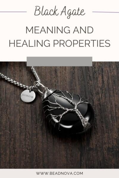 black agate meaning and healig propertes